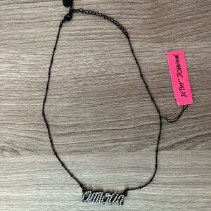 Betsey Johnson 'amour' necklace